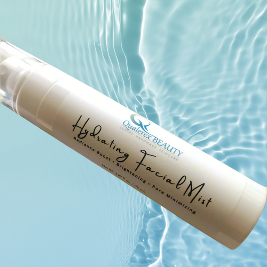 Hydrating Facial Mist with White Rose Hydrosol & Colloidal Silver • Radiance & Pore Refinement