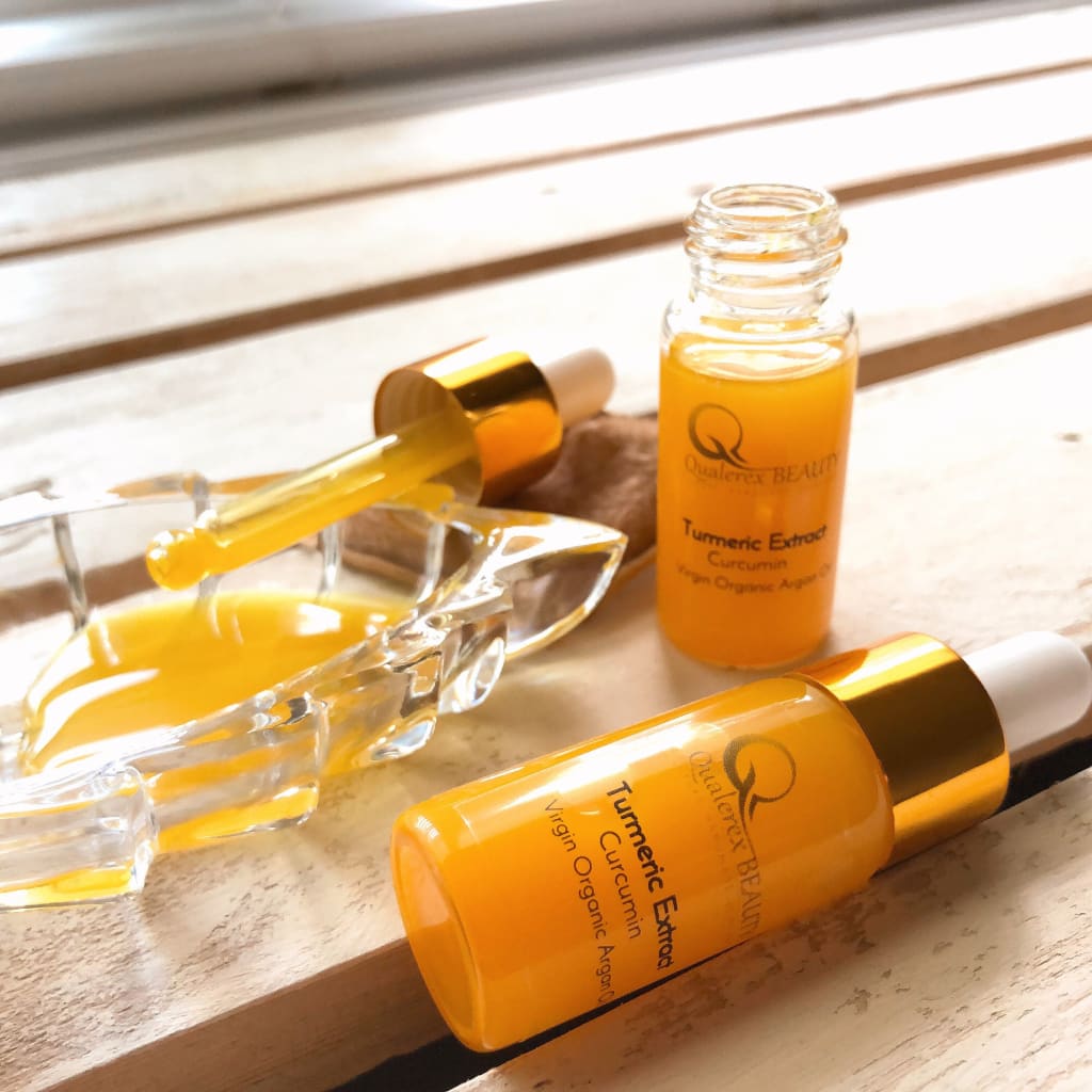 Turmeric Extract 95% Curcumin in Organic Virgin Argan Oil •